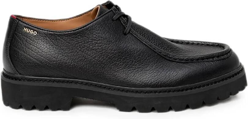 HUGO Derby schoenen met chunky zool Zwart