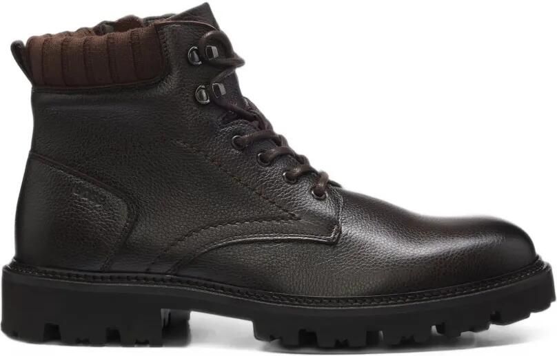 HUGO grained-leather boots Bruin