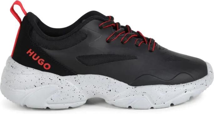 HUGO KIDS Sneakers met chunky zool Zwart - Foto 4