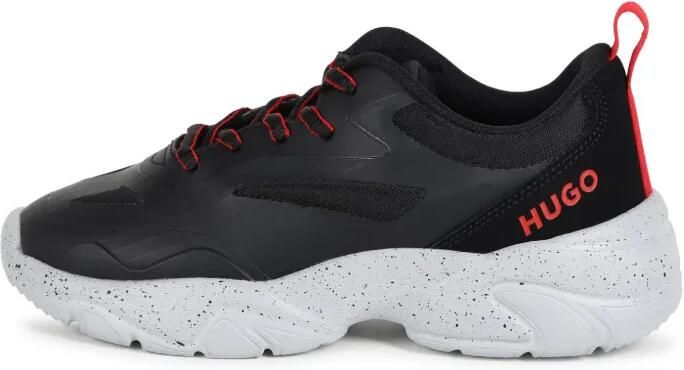 HUGO KIDS Sneakers met chunky zool Zwart - Foto 3