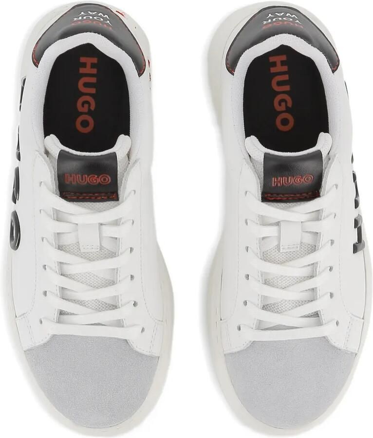 HUGO KIDS Sneakers met logodetail Wit - Foto 2