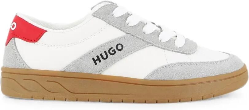 HUGO KIDS Sneakers met logoprint Wit - Foto 4