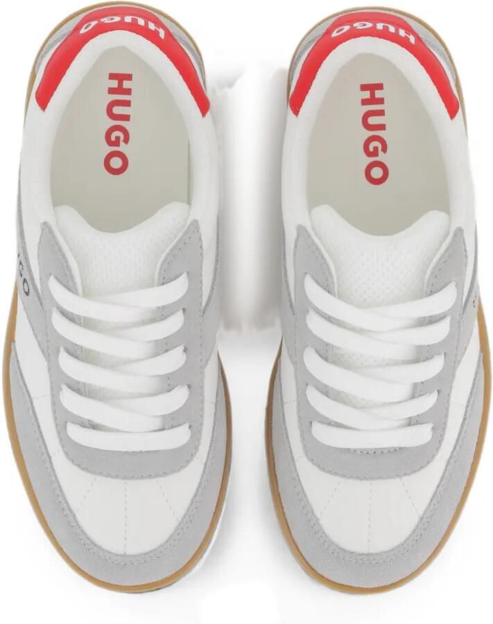 HUGO KIDS Sneakers met logoprint Wit - Foto 2