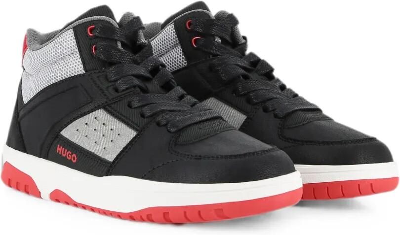 HUGO KIDS Sneakers met logoprint Zwart - Foto 4