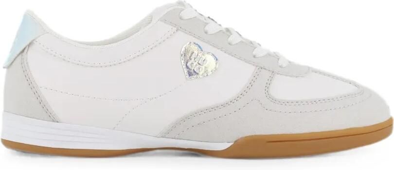 HUGO KIDS Sneakers met patch Wit