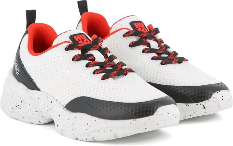 HUGO KIDS Sneakers met veters Wit