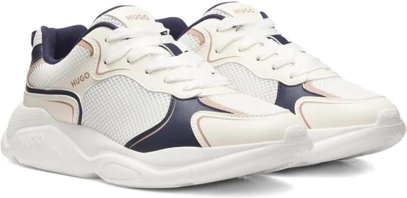 HUGO Leon sneakers Wit - Foto 4