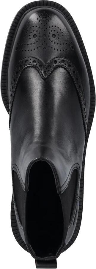 HUGO Lysander laarzen met brogue detail en vlak Zwart - Foto 4