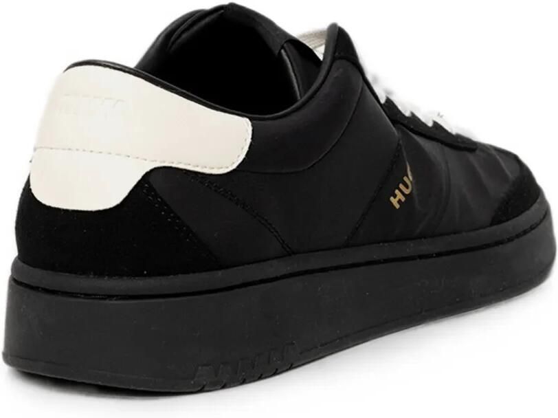 HUGO Neston sneakers met vlakken en logoprint Zwart - Foto 3
