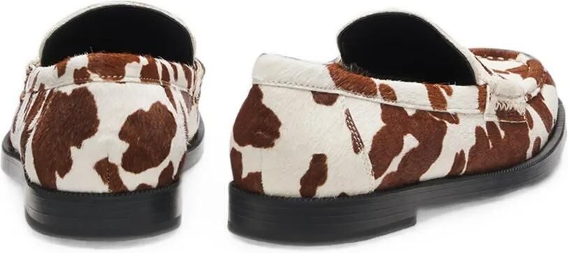 HUGO Semi-vierkante loafers met tonale hardware Wit - Foto 2