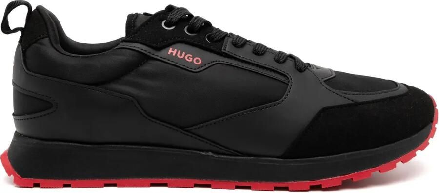 HUGO Sneakers met logo Zwart