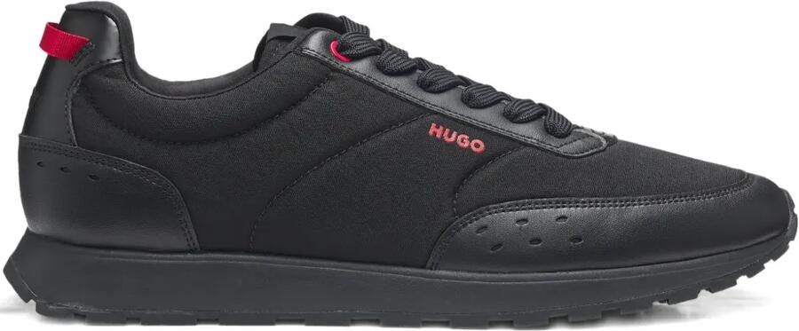 HUGO Sneakers met logo Zwart