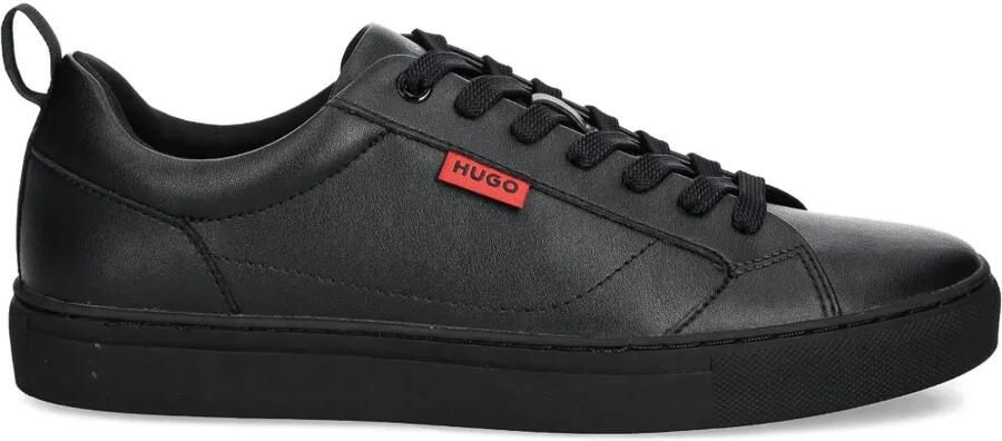 HUGO Sneakers met logopatch Zwart