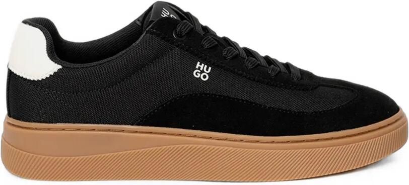 HUGO Sneakers met logopatch Zwart