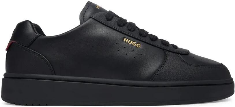 HUGO Sneakers met vlakken en logoprint Zwart