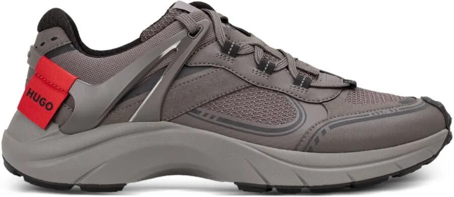 HUGO Sneakers met vlakken Grijs