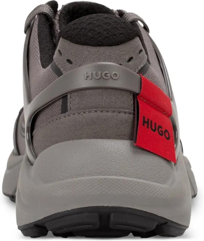 HUGO Sneakers met vlakken Grijs - Foto 2
