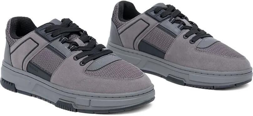 HUGO Sneakers met vlakken Grijs - Foto 4