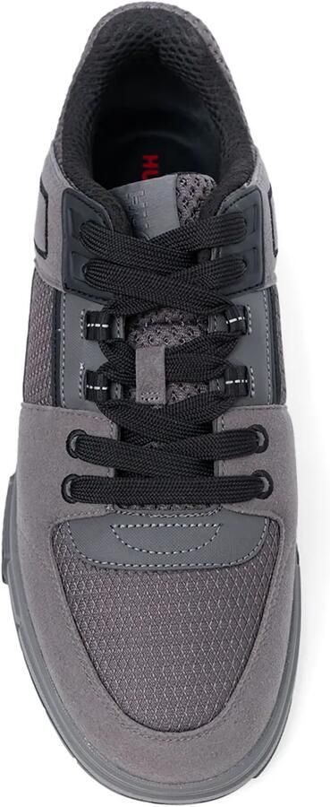 HUGO Sneakers met vlakken Grijs - Foto 3