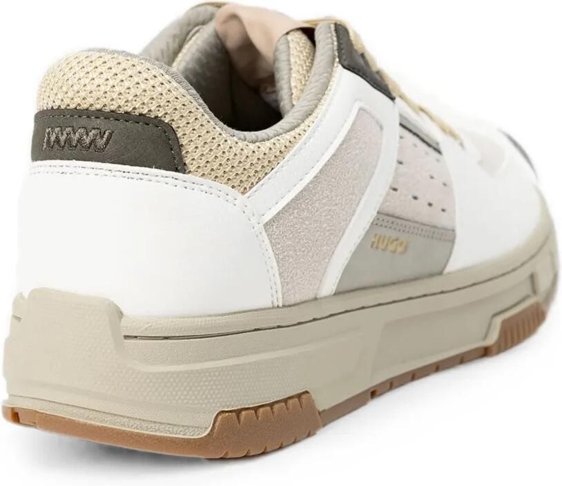 HUGO Sneakers met vlakken Wit - Foto 2