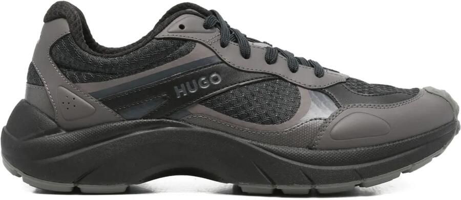 HUGO Sneakers met vlakken Zwart