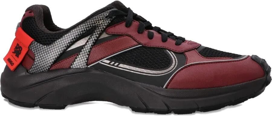 HUGO Sneakers met vlakken Zwart