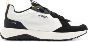 HUGO Kane low-top sneakers Zwart