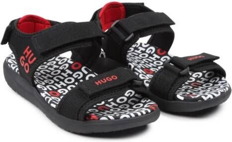 HUGO KIDS Sandalen met klittenband Zwart
