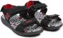 HUGO KIDS Sandalen met klittenband Zwart - Thumbnail 1