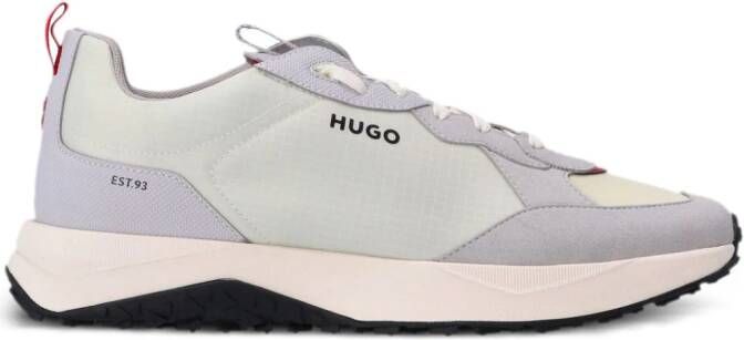 HUGO Sneakers met vlakken Wit