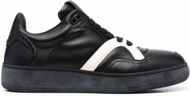 HUMAN RECREATIONAL SERVICES Leren sneakers Zwart
