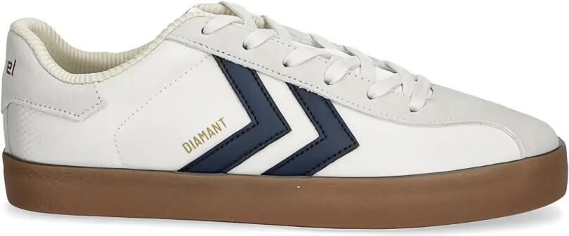 Hummel Dia t Lx-E RS sneakers met chevron-streep en vlakken Beige