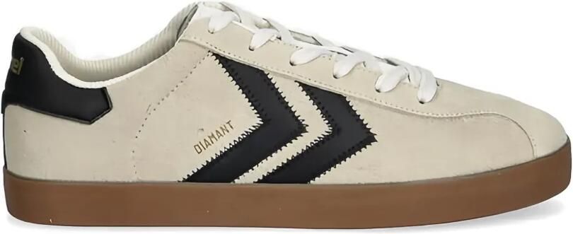 Hummel Diamant sneakers met ronde neus Beige