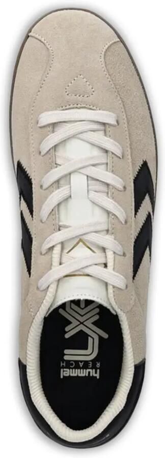 Hummel Diamant sneakers met ronde neus Beige - Foto 4