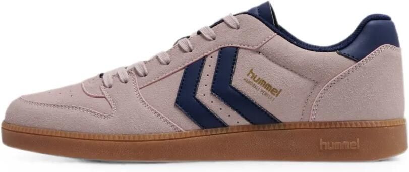 Hummel Geperforeerde sneakers met gestreept vlak Roze