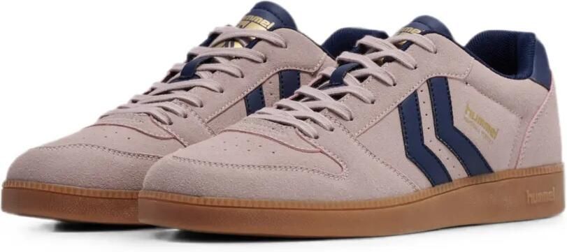 Hummel Geperforeerde sneakers met gestreept vlak Roze - Foto 5