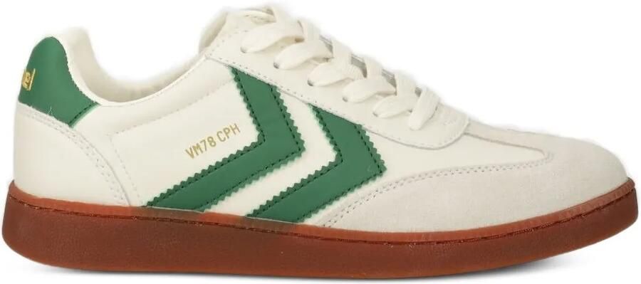 Hummel Sneakers met chevron detail Beige