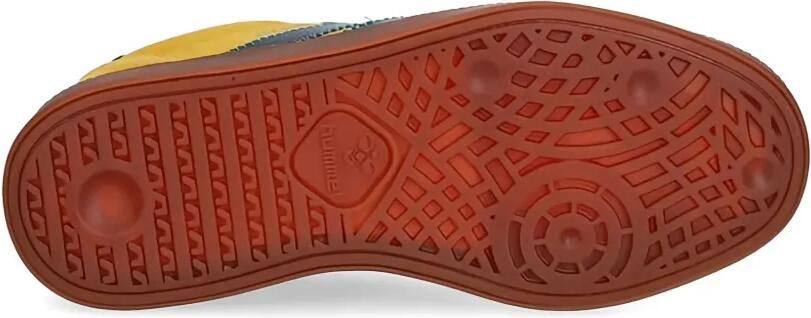 Hummel Sneakers met chevron-patroon Geel - Foto 4