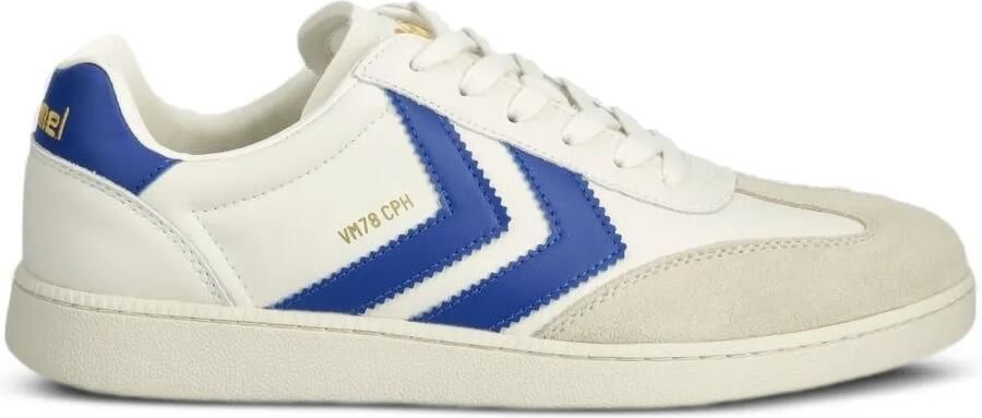 Hummel Sneakers met chevron streep Wit