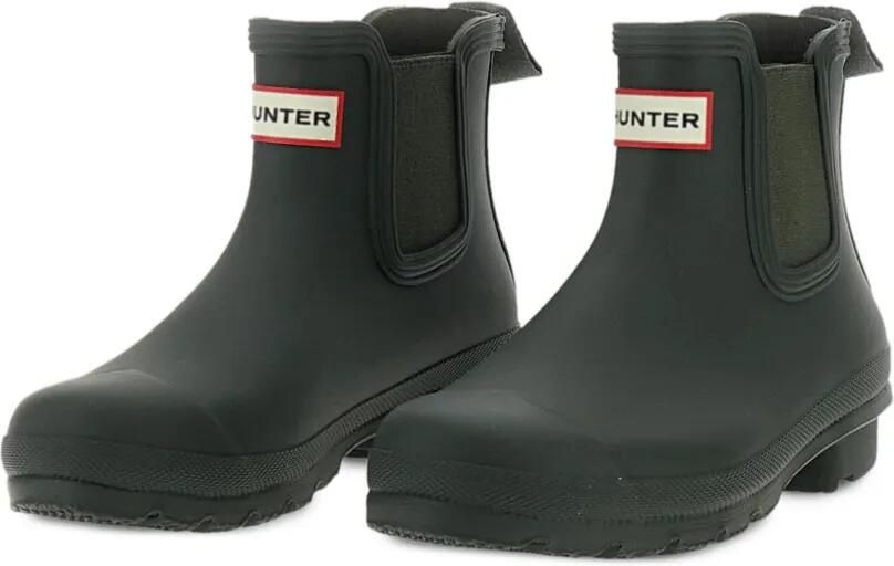 Hunter Commando matte Chelsea-laarzen Groen - Foto 4