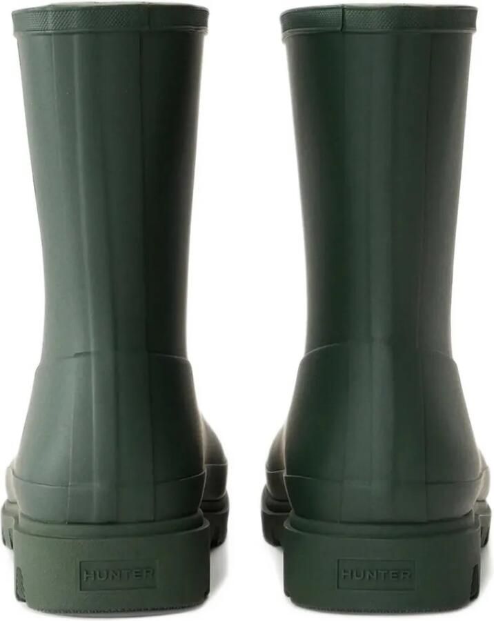 Hunter Downpour Short regenlaarzen met logopatch Groen - Foto 3