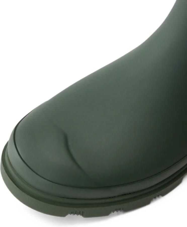 Hunter Downpour Short regenlaarzen met logopatch Groen - Foto 2