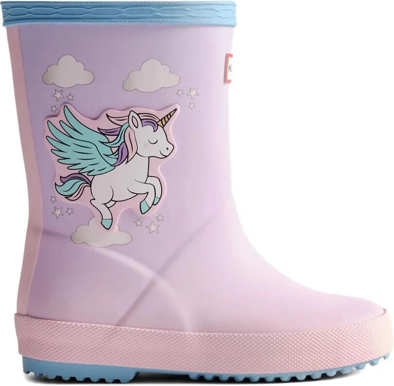 Hunter Kids First Unicorn laarzen Roze - Foto 3