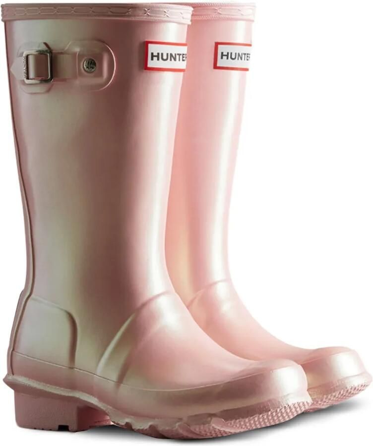 Hunter Kids Laarzen met gesp Roze - Foto 2