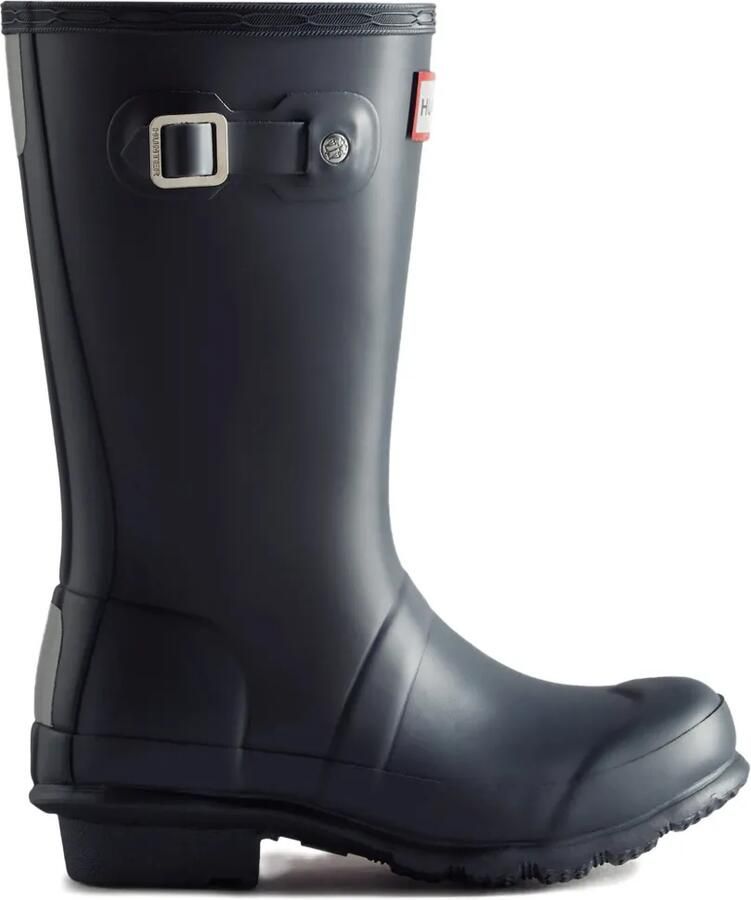 Hunter Kids Regenlaarzen met gespbandje Blauw