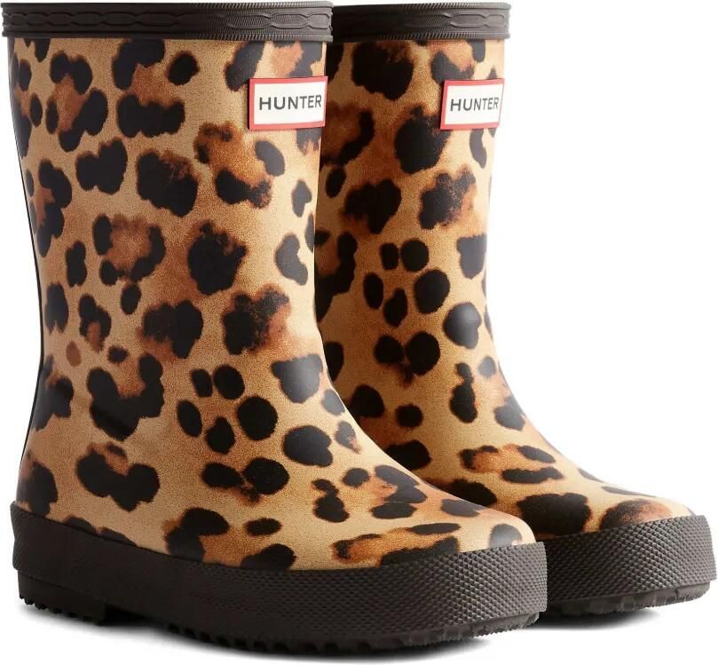 Hunter Kids Wellington laarzen Beige