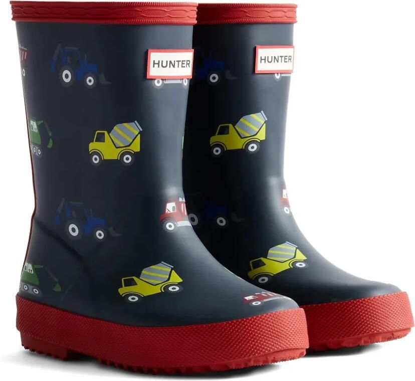 Hunter Kids Wellington laarzen Blauw