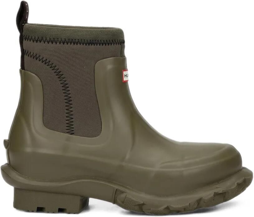 Hunter Laarzen met logopatch Groen