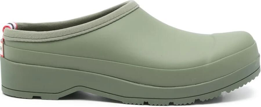 Hunter Muiltjes met logoprint Groen