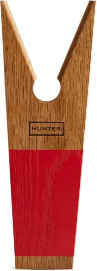 Hunter Original laarzenknecht met logo-print Bruin